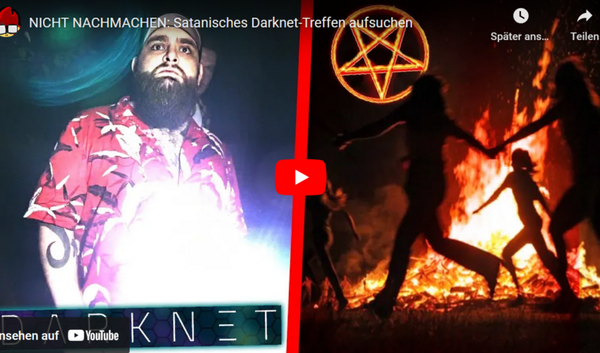 Satanisches Darknet-Treffen aufsuchen