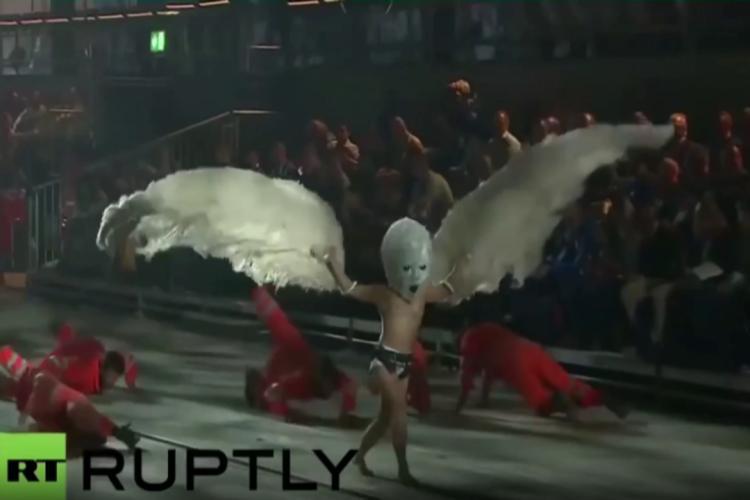 ＂Satanistische Okkultistische Zeremonie＂ Eröffnung des Gotthard- Tunnels (02⧸02 – RT 06.2016)