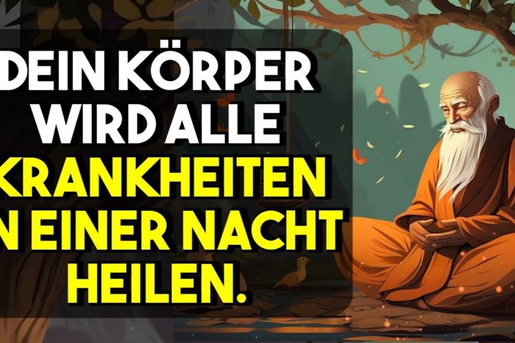 Der Körper wird die ganze Nacht lang Krankheiten heilen. Buddha-Geschichte