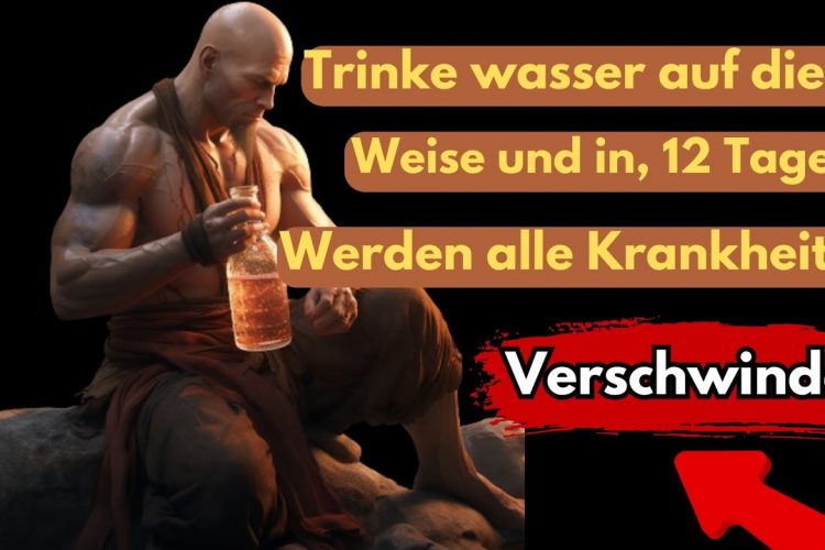 NUR 1% der Menschen WEIß, WIE MAN WASSER ANGEMESSEN TRINKT| Einzigartige,Wesentliche,Wellness-Tipps