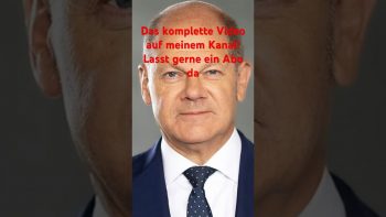 Scholtz erkennt Deutsche Fahne nicht(Short)