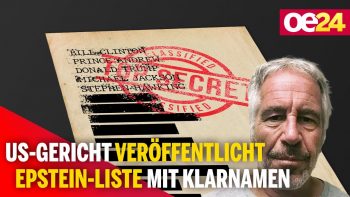 US-Gericht veröffentlicht Epstein-Liste mit Klarnamen
