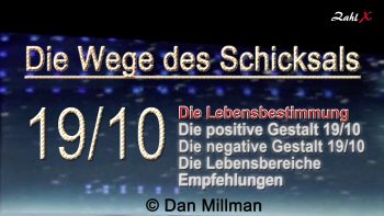 Numerologie: Die Wege des Schicksals 19/10