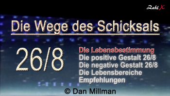Numerologie: Die Wege des Schicksals 26/8
