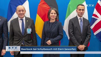 Annalena Baerbock mit Eiern beworfen