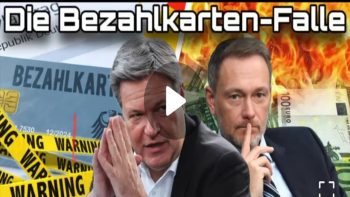 Trick der Ampel: Bezahlkartenführen zu Bargeld-Verbot