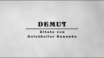 Demut – Zitate von Geistheiler Sananda