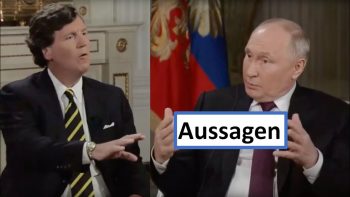 Was Putin sagt – Deutsch – Interview von Tucker Carlson