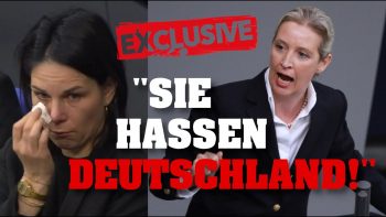 WEIDELS bombastische REDE! Baerbock WEIN…