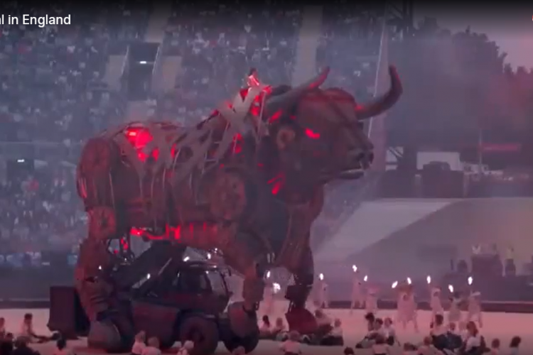 Satanistisches Rituel in England