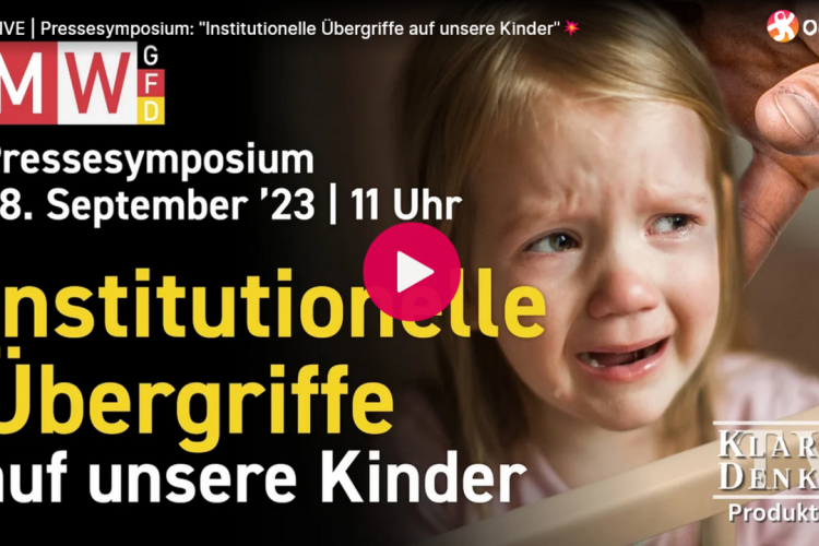 🔴 💥LIVE | Pressesymposium: „Institutionelle Übergriffe auf unsere Kinder“💥