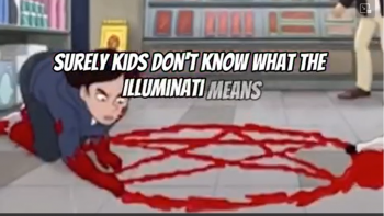 Satanischer Kinderfernsehen Sender Nickelodeon.
