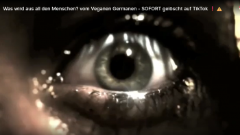 Was wird aus all den Menschen? vom Veganen Germanen – SOFORT gelöscht auf TikTok ❗️⚠️