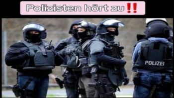 Polizisten hört zu !!