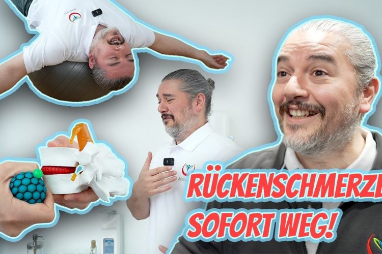 Mit diesen 3 Übungen kriegst du deine Rückenschmerzen sofort weg!