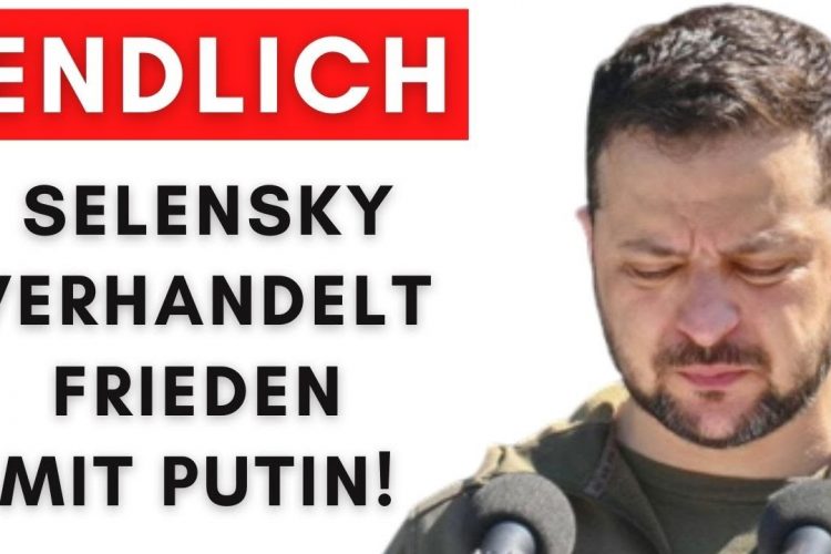 Offiziell: Selenskyj verkündet Friedensverhandlungen mit Russland!