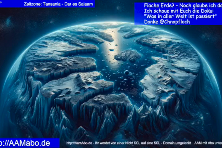 Flache Erde 1 Boschimo