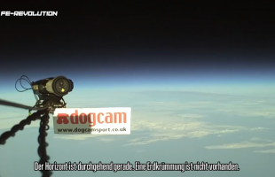 Flache Erde: Dogcam beweist, die Sonne ist klein und nah
