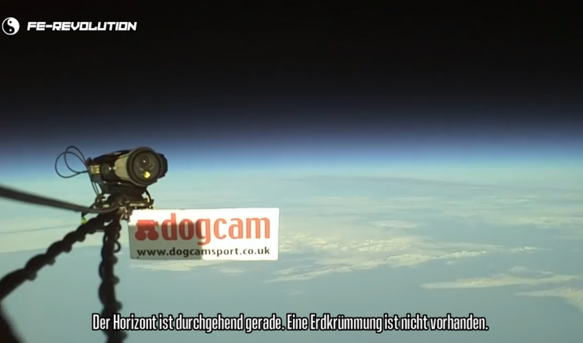 Flache Erde: Dogcam beweist, die Sonne ist klein und nah