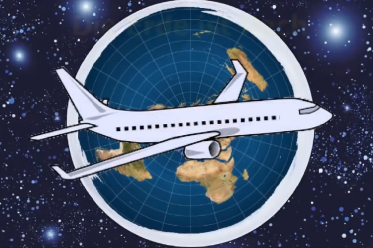 Die Erde ist flach – Flugverhalten und Flugrouten beweisen es
