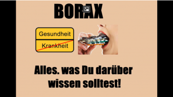 BORAX alles was Du darüber wissen solltesr!
