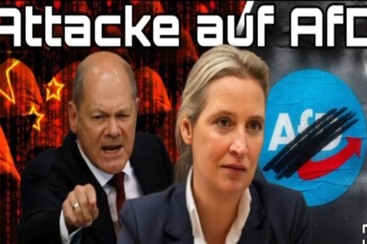 Attacke auf AfD: China-Spion,Nazi-Parolen und Kreml-Geld