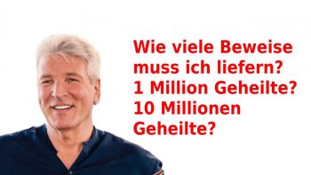 An die Presse! An meine Kritiker! Ich stelle mich jedem neutralen wissenschaftlichen Test!