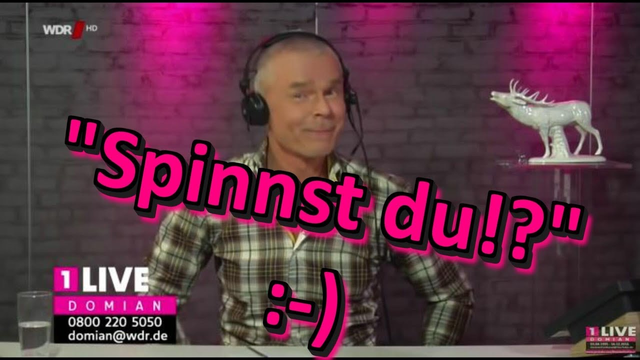 Domian – Manuel 30 behauptet, dass die Erde eine Scheibe ist (lustiger Anruf)