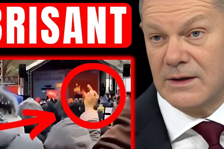 BLITZMELDUNG! 🚨 Bürger prügeln Scholz VON DER BÜHNE?! | DAS GEHT GERADE AUF TELEGRAM VIRAL!