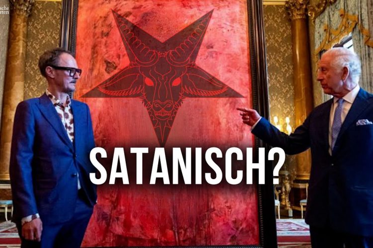 König von England in der Hdlle – Lästerung des Auferstandenen Jesus Christus Portrait Charles II1.