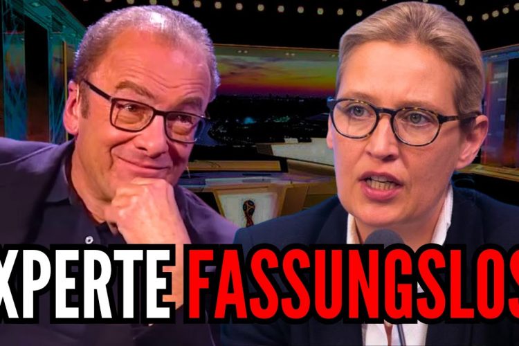 ZUGRUNDE GERICHTET!💥 Alice Weidel BRINGT MODERATOR MANIEREN BEI!😱