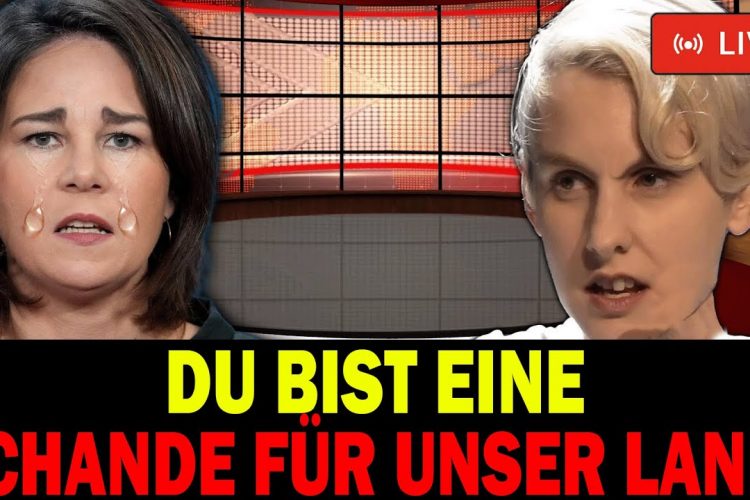 💥BLITZMELDUNG!💥Lisa Eckhart hat Baerbock LIVE DEM ERDBODEN GLEICHGEMACHT!