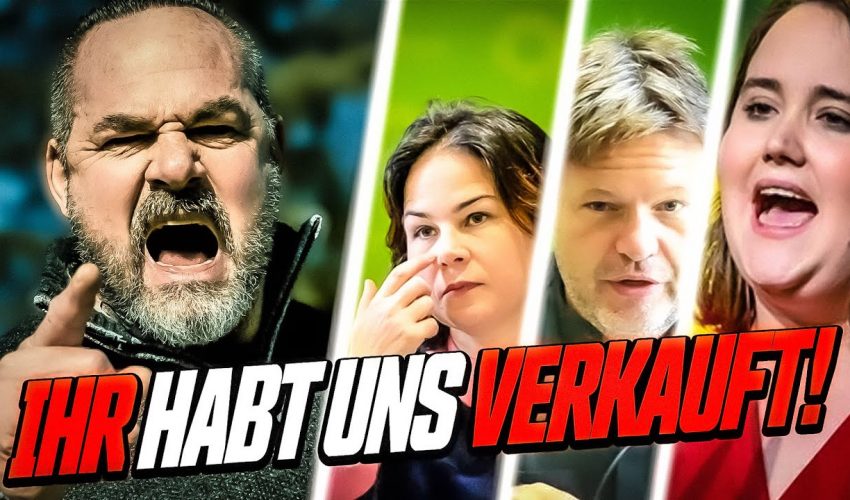 Das „Grüne“ Ende Deutschlands! Carsten Stahl: „Wollt Ihr uns eigentlich verarschen?“