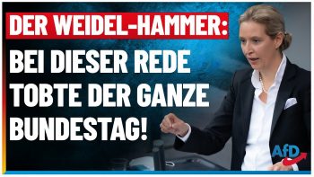 Der Weidel-Hammer: Bei dieser Rede tobte der Bundestag! – AfD – Alice Weidel