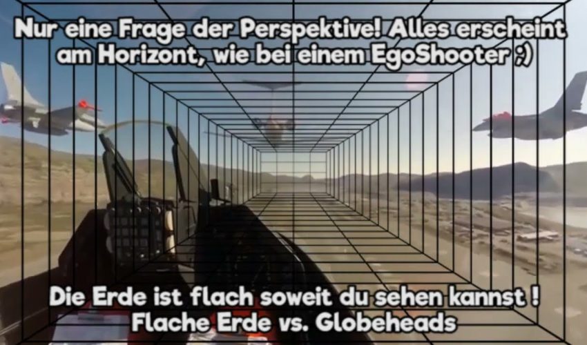 Flache Erde | Nur eine Frage der Perspektive!