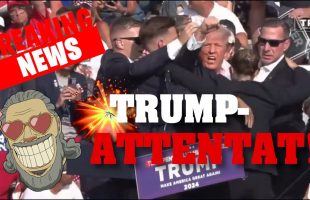 TRUMP überlebt ATTENTAT! Schütze tot! STREIFSCHUSS! * Für Tagesschau nur ein „ZWISCHENFALL“!