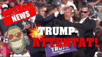 TRUMP überlebt ATTENTAT! Schütze tot! STREIFSCHUSS! * Für Tagesschau nur ein „ZWISCHENFALL“!