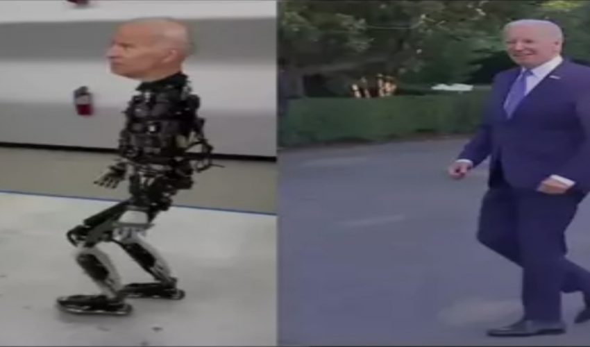 Ist Joe Biden ein Roboter? 