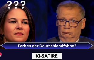 Annalena Baerbock bei „Wer wird Millionär?“ WWM KI-Parodie 1