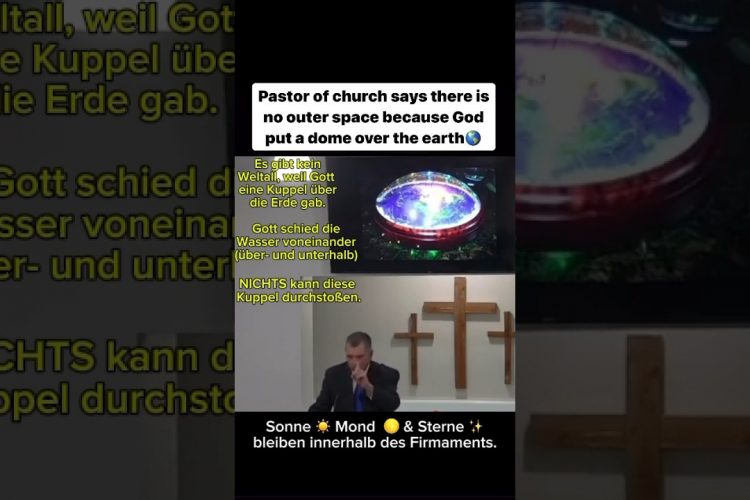 Es gibt KEIN WELTALL, weil Gott eine Kuppel über die Erde gab, die NICHTS durchstoßen kann!
