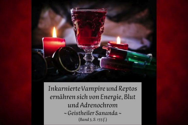 IndigoFact: Inkarnierte Vampire und Reptos ernähren sich von Energie, Blut und Adrenochrom