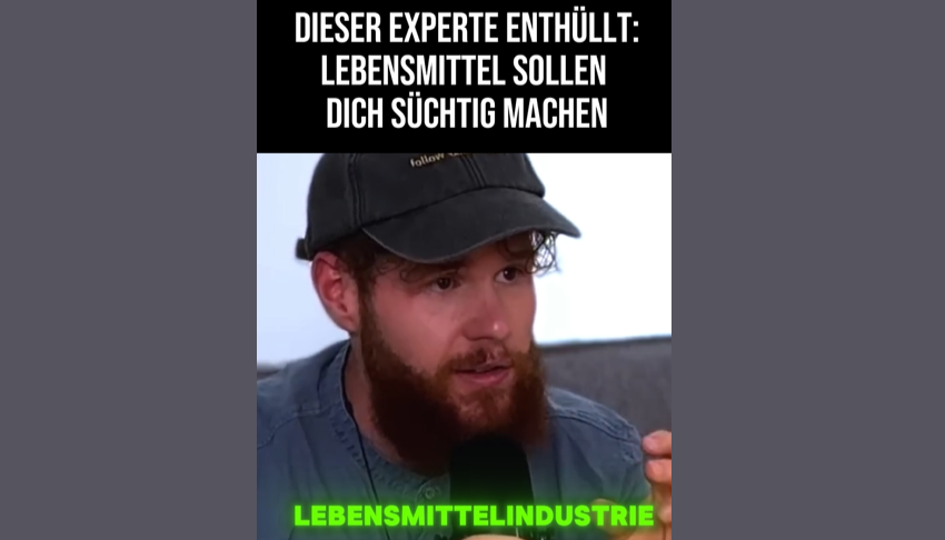 Lebensmittel sollen dich süchtig machen.