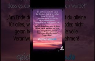 Geistheiler Sananda~Gott hat uns den freien Willen geschenkt“! Der Mensch trägt Eigenverantwortung!