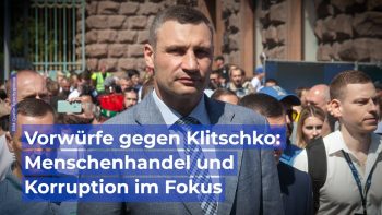 Schwere Vorwürfe gegen Vitaliy Klitschko: Menschenhandel und Korruption