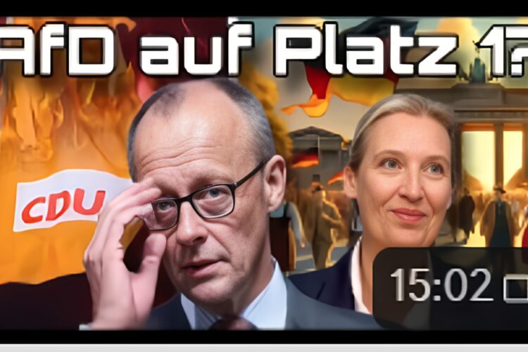 🎥 Selbstmord der CDU: AfD bei Wahl auf Platz 1?