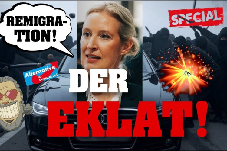 ANTIFA greift WEIDEL an! BEST OF AfD-Parteitag in RIESA! 💥⚡️Schwere Zusammenstöße