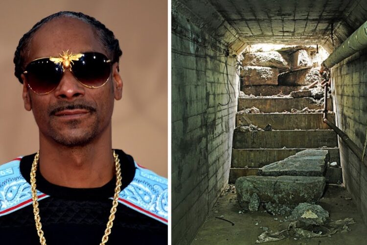 Polizei findet geheimen Tunnel unter Snoop Doggs Villa, sie werden blass beim Sehen!