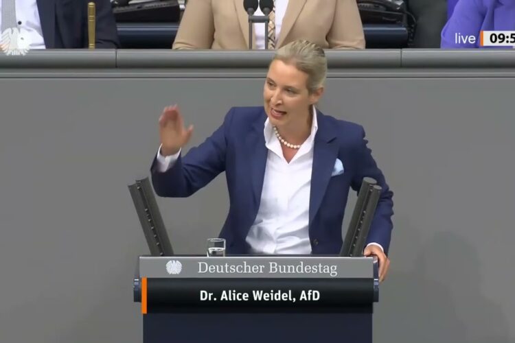 ALICE WEIDEL: DER SCHLECHTESTE KANZLER – Kanzler des Niedergangs!