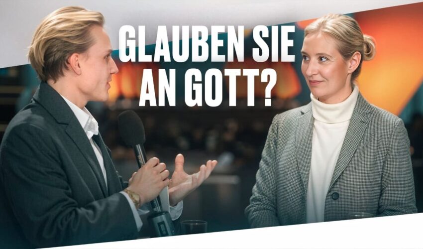 Diese Frage traf Alice Weidel unerwartet…