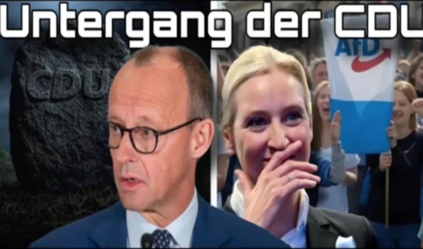 Es ist besiegelt: Merz hat geradedie CDU zerstört